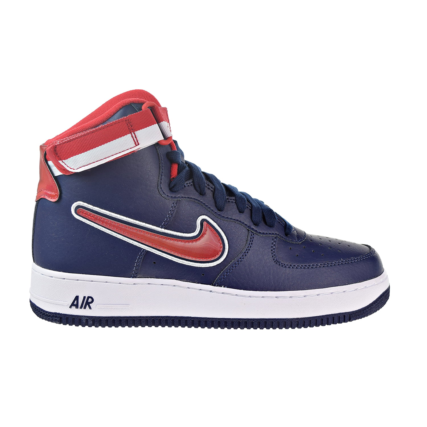 Nike Air Force 1 High '07 LV8 Sport Men's Shoes Midnight Navy/White/Red ...