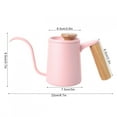 thumbnail image 3 of 350ml Stainless Steel Coffee Pot with Long Thin  for Home Use, 3 of 8