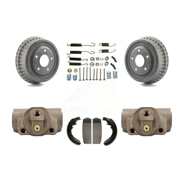 Transit Auto Rear Brake Drum Shoes Spring and Cylinders Kit for Car 1985-1991 GMC Jimmy K8N-100398