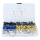 thumbnail image 2 of Kits de casquillos para cables, 390 piezas, terminales de cable de crimpado, manguitos de conector, terminales de crimpado de aspecto llamativo, 2 of 9