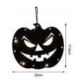 thumbnail image 3 of Luces LED para ventana de Halloween, decoración de ventana iluminada de Halloween, adorno navideño colgante iluminado para mesa, chimenea, hogar Estilo D, 3 of 4
