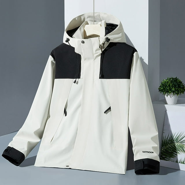 Soki Rain Jacket for Women Waterproof Lightweight Windbreaker Jacket with Hood Packable Raincoat with Pockets