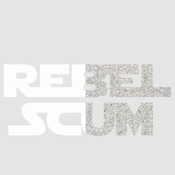 Rabel Scum Vinyl Decal Sticker UV & Waterproof Bumper Window Laptop Automotive Water Bottle Gift accessories – WHITE REFLECTIVE 7"