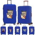 thumbnail image 2 of Luggage Cover Travel Suitcase Protective Cover for Trunk Case 18 '' -28 '' Foldable Elastic Suitcase Cover Sculpture Pattern 8sculpture006 L, 2 of 6