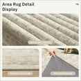 thumbnail image 5 of Washable Area Rug 8x10, Large Soft Rugs for Living Room Vintage Beige Carpet 8x10 Area Rugs for Bedroom Dining Room Non-Slip Stain Resistant Under Table Rug, 5 of 9