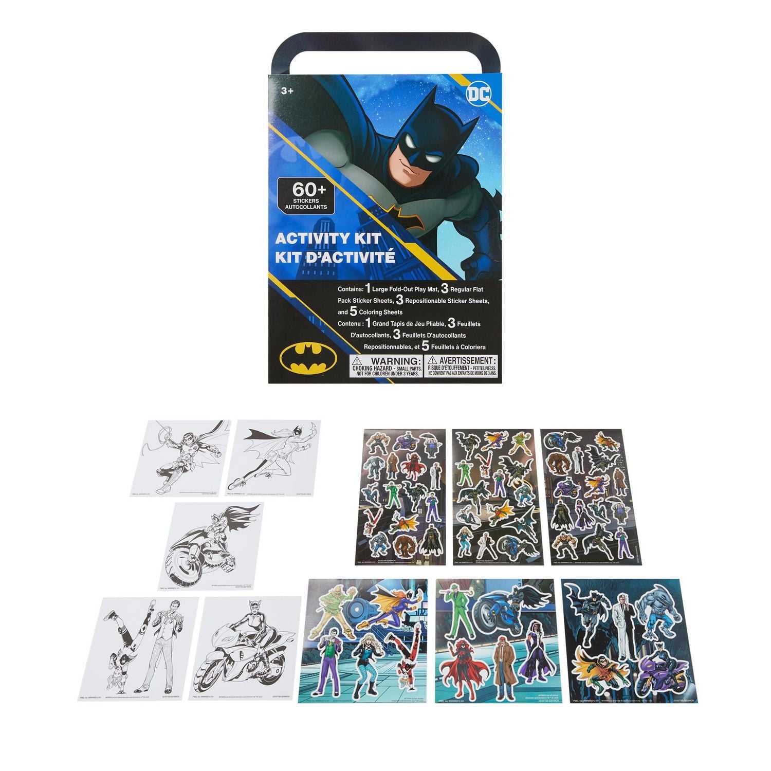 Batman Easy Go Sticker and Activity Book
