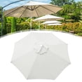 thumbnail image 1 of DYNWAVECA Umbrella Canopy Protection Outdoor Umbrella Canopy for Backyard Market Patio Beige, 1 of 9