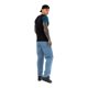 thumbnail image 2 of Hype - Camiseta Thompson Splice Garabato para Hombre (Negro), 2 of 2