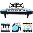 thumbnail image 1 of OULII 1Set Musical Piano Toy for children with Plastic and Blue for creative playtime, 1 of 7
