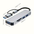 thumbnail image 2 of 5-Ports USB Hub, New, 1 Count, 1 Pack, 2 of 7