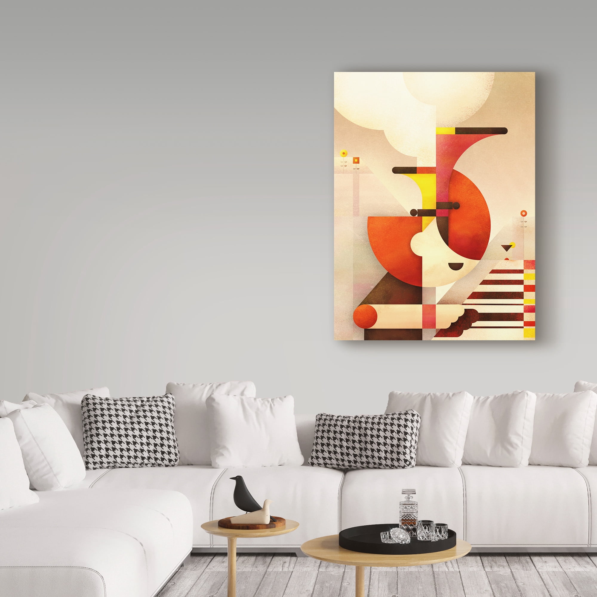 Trademark Fine Art 'Jazzman' Canvas Art by Antony Squizzato
