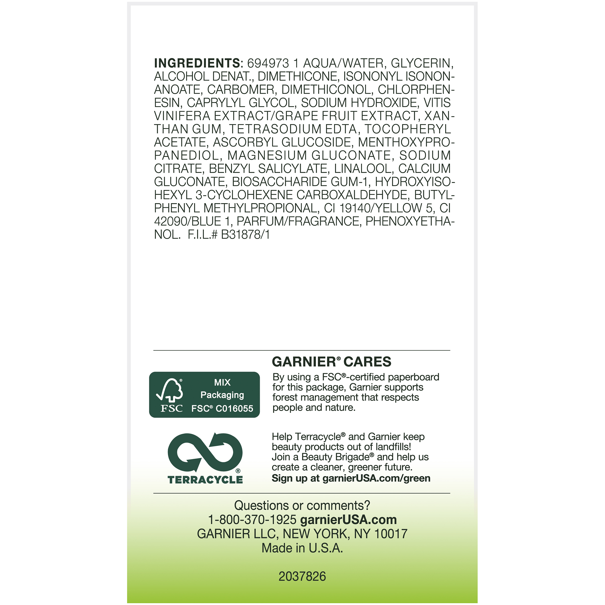 Garnier SkinActive Moisture Rescue Refreshing Gel Cream Normal and Combo Skin, 1.7 oz - image 5 of 8