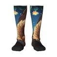 thumbnail image 2 of Lsque Squirrel Sleeping In Tree Printed Crew Socks Men's Women's LightWeight Thin Casual Calf Socks ,Knee High Socks,Cotton Socks, 2 of 9