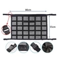 thumbnail image 2 of SPRING Car Ceiling Cargo Net Pocket Double-Layer Mesh Car Roof Storage Organizer Truck 90*65CM, 2 of 7