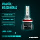 thumbnail image 2 of Luces Led para Auto - EVOLUM - Modelo Ultra Luxury 14,000 lúmenes - Resistencia al Agua - Haz de luz Perfecto: Luz Blanca (H11), 2 of 10