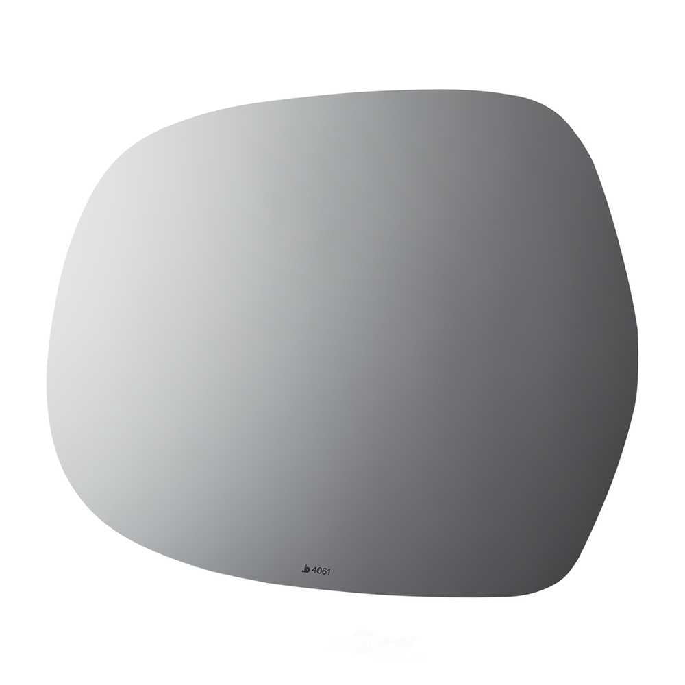 Burco Side View Mirror Replacement Glass - Clear Glass - 4061
