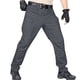 thumbnail image 1 of Pantalones de trabajo holgados de talla grande con tres bolsillos para hombre - Sarga no elástica, corte recto con múltiples bolsillos, estilo informal - Tallas M-XXXXL para el día a día/el trabajo, 1 of 5
