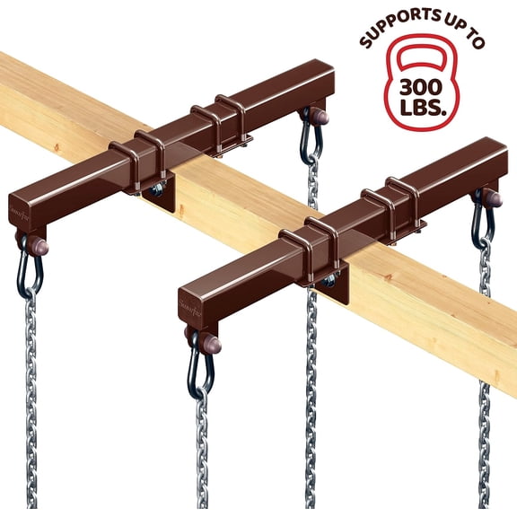 Swurfer Swingset Conversion Bracket, No Tree, No Problem, Convert Your Swingset to a Swurfset