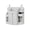 Gray, variant on Tuscom Nursery Hanging Diaper Caddy Organizer Washable Crib Storage Bag for Baby Essentials Wipes Bottles Clothes