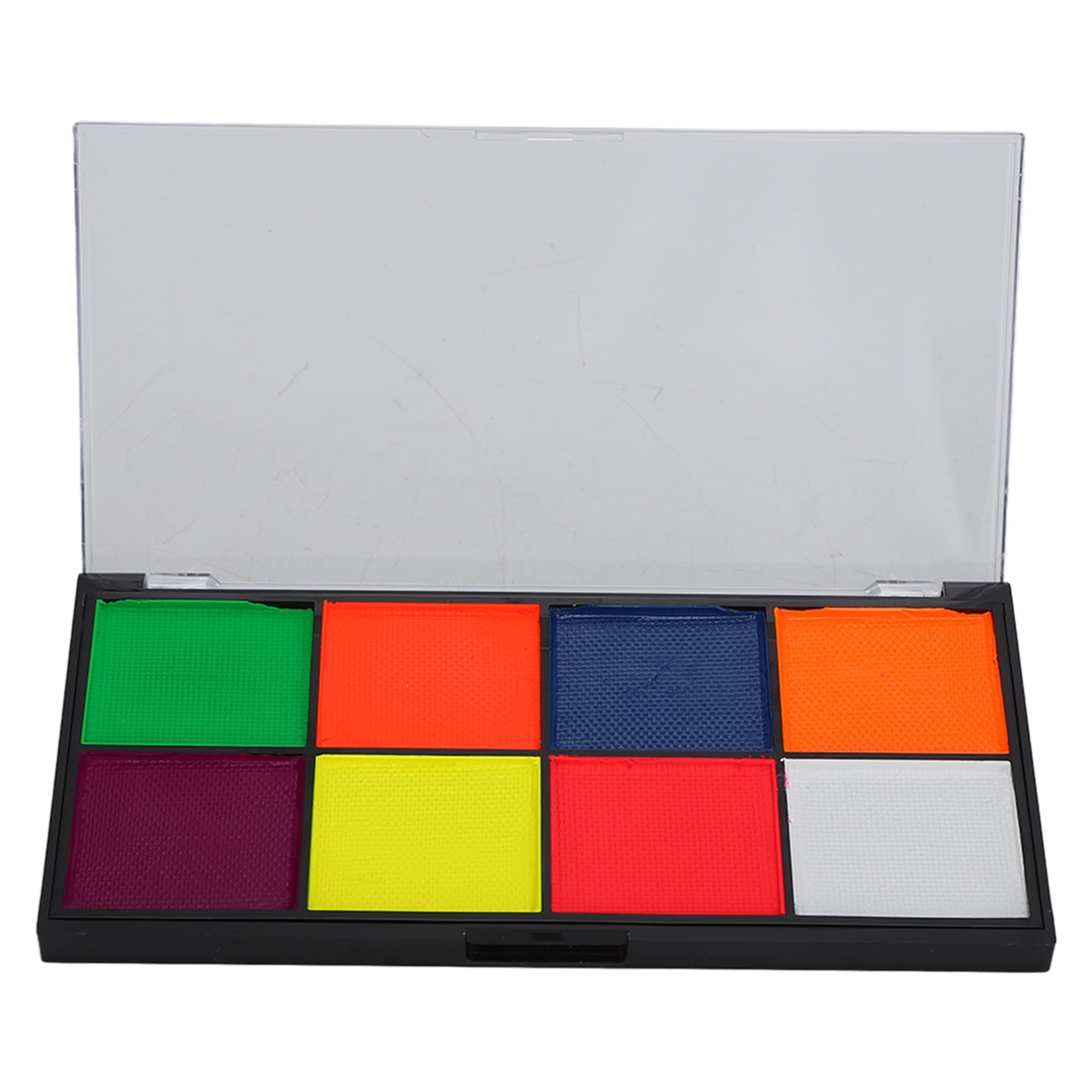 Fluorescent Body Painting Kit, Face Painting Palette Quick Drying Food