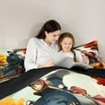thumbnail image 5 of Castle Fairy Steam Engine Queen Comforter Set,Railway Train Bedding Comforter Set, 5 of 8