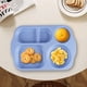 thumbnail image 5 of Platos gruesos para estudiantes, vajilla divisoria para cafetería, platos multiusos, diseño elegante, para niños, platos duraderos para servir, juegos de comedor escolar, 5 of 8