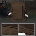 thumbnail image 2 of Men's Outdoor Vest Sleeveless Zip Up Jackets Summer Breathable Mesh Lining Utility Vest Photography Hiking Camping Waistcoats L, 2 of 6