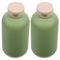 thumbnail image 4 of 2 botellas de viaje rellenables y flexibles para loción con tapa abatible para cremas y champú (300 ml), 4 of 8