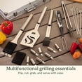 thumbnail image 4 of Cuisinart Deluxe Grill Tool Set, 20-Piece Grill Set, BBQ Accessories with Aluminum Case, Stainless Steel Grilling Accessories, BBQ tools, Grilling Gifts for Men, Father’s Day Gifts for Dad Husband, 4 of 10