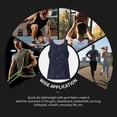 thumbnail image 7 of Gukieu Navy Dark Blue Print Men's Quick Dry Fitness Vest, Round Neck Sleeveless Fitness Bodybuilding Top-XX-Large, 7 of 7