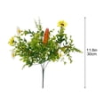thumbnail image 3 of Fiudx Plantas Acuáticas Navideñas de Pascua, Zanahorias y Margaritas Vibrantes, Decoración Realista, Centro de Mesa Versátil, Decoración Navideña, Seguro para La Familia, Fácil de Guardar, Juego de 3, 3 of 5