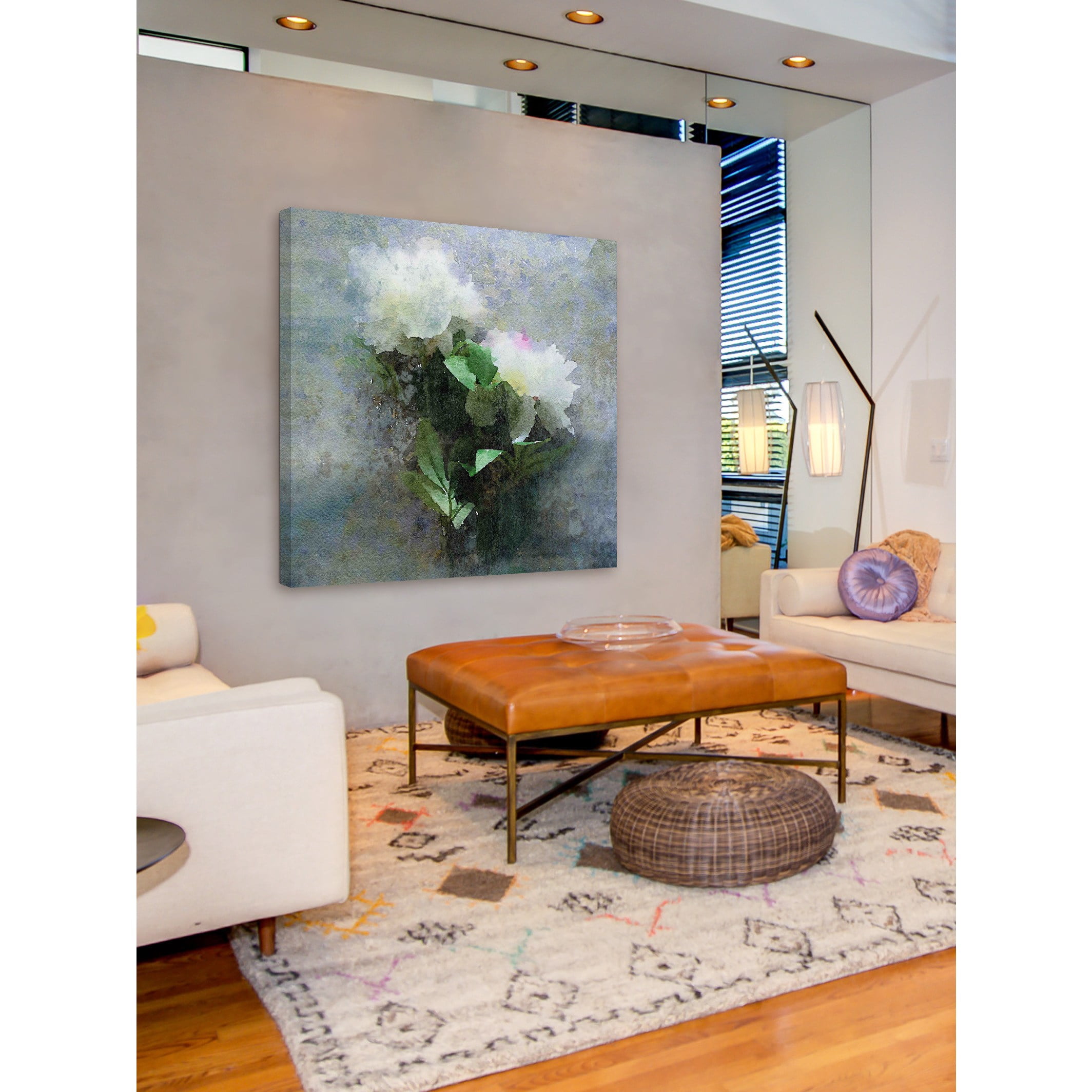 Marmont Hill - "Bright" by Irena Orlov Painting Print on Wrapped Canvas
