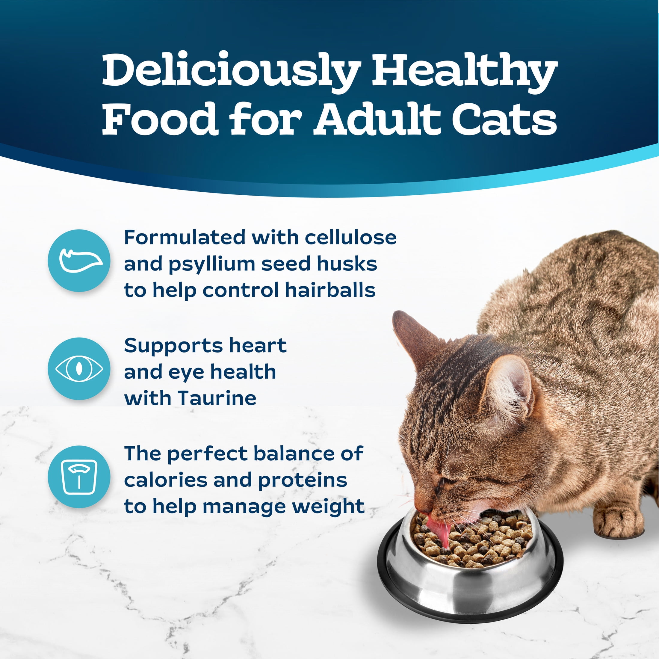 Blue Buffalo Tastefuls Natural Dry Cat Food, Weight Control, 15-lb. Bag