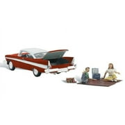 Woodland Scenics Autoscene Parked For A Picnic 1950S Type Vehicle Wfigures & Acc Ho Scale