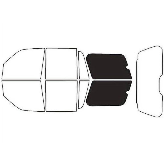 Rvinyl Window Tint Kit Compatible with Ford Expedition 2003-2006 - Cargo - 20%