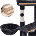 thumbnail image 6 of Alden Design 34.5" H Cat Tree Tower with Condo and Perches, Black, 6 of 9