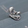 thumbnail image 4 of De Anillos Giratorios Para Inquietos, Anillos Abiertos Para Los Dedos, Herramientas Para Descomprimir, Bucle De Tejido Ajustable, Regalos De Joyería De Bucle De Ganchillo Para Mujeres 2 Uds Inevent AP005638-00, 4 of 6