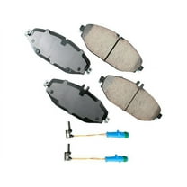 Front Brake Pad Set - Compatible with 2015 - 2020 Mercedes-Benz C300 2016 2017 2018 2019