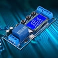 thumbnail image 3 of Módulo de relé de retardo Bling Bling de 5 V 12 V y 24 V con pantalla LCD, 3 of 10