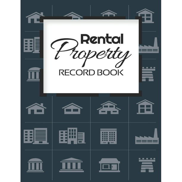 Rental Property Record Book Rental Property Landlord
