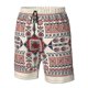 thumbnail image 4 of Balery Fashion Tatreez1 Traje de Baño Estilo Hawaiano para Hombre, Shorts de Secado Rápido con Bolsillos-Large, 4 of 6