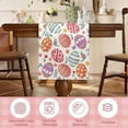 thumbnail image 4 of Clearance Kbndieu Easter Table Runner, Colorful Easter Eggs Holiday Home Kitchen Dining Table Party Decor, Farmhouse Easter Decorations for Wedding/Party/Dining (L), 4 of 6