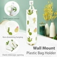 thumbnail image 2 of LQCrafK Bag Holder, Reusable Grocery Bag Holder for Bags, Strong Bag Storage Dispenser with Hanging Loop, Wall Mount Bag Dispenser for Home Kitchen Cabinet, 1 Pack, 22in x 8.3in, 2 of 5