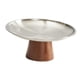 thumbnail image 3 of Frutero con pedestal, cuenco decorativo con base de madera, bandeja para servir comida, para mesa, hogar, cocina, encimera, decoración de oficina. S, 3 of 8