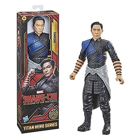 Marvel Hasbro Titan Hero Series Shang-Chi and The Legend of The Ten Rings Action Figure 12-inch Toy Wenwu for Kids Age 4 and Up