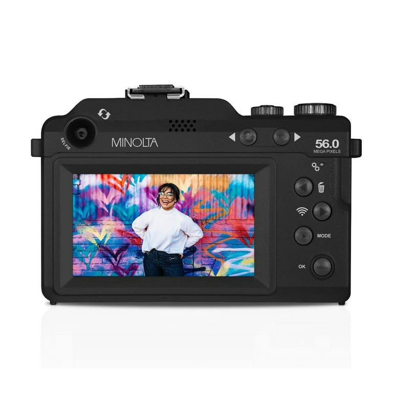 Minolta MND65-WK-BL MND65 56 MP Autofocus 4K60FPS Ultra HD Camera