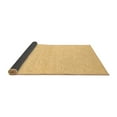 thumbnail image 2 of Ahgly Company Indoor Square Solid Brown Modern Area Rugs, 5' Square, 2 of 4