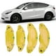 thumbnail image 3 of Para Model Y Sporty Car Caliper Cover 4 Piezas Rojo Amarillo Freno de Disco Protector de Pinza de Repuesto Para 19 /20 in Cubo de Ruedas Model Y 2017-2023 ANGGREK Otros, 3 of 8