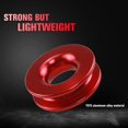 thumbnail image 3 of Red 41000lbs Winch Rope Grab Recovery Ring, 3 of 5