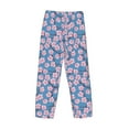 thumbnail image 5 of Goofa Orchids Flowers Printed Soft Pajama Pants for Men, Wide Leg Comfy Casual Lounge Yoga Pants-Medium, 5 of 9